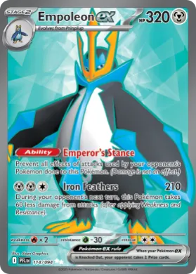 Empoleon ex (PFL 114) Phantasmal Flames