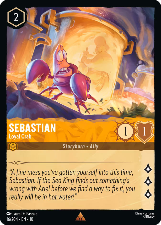Sebastian - Loyal Crab