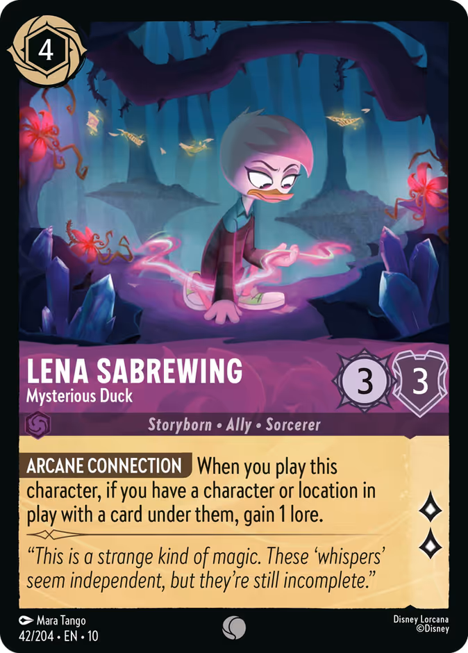 Lena Sabrewing - Mysterious Duck