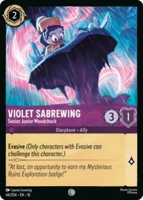 Violet Sabrewing (10WHI 44) Whispers in the Well