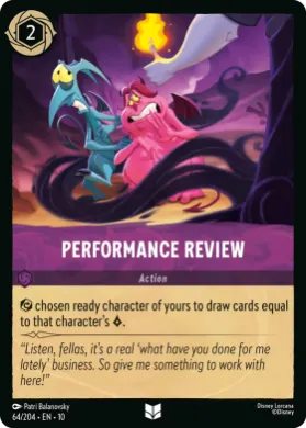 Performance Review (10WHI 64) Whispers in the Well