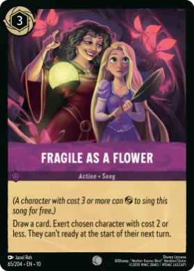 Fragile as a Flower (10WHI 65) Whispers in the Well
