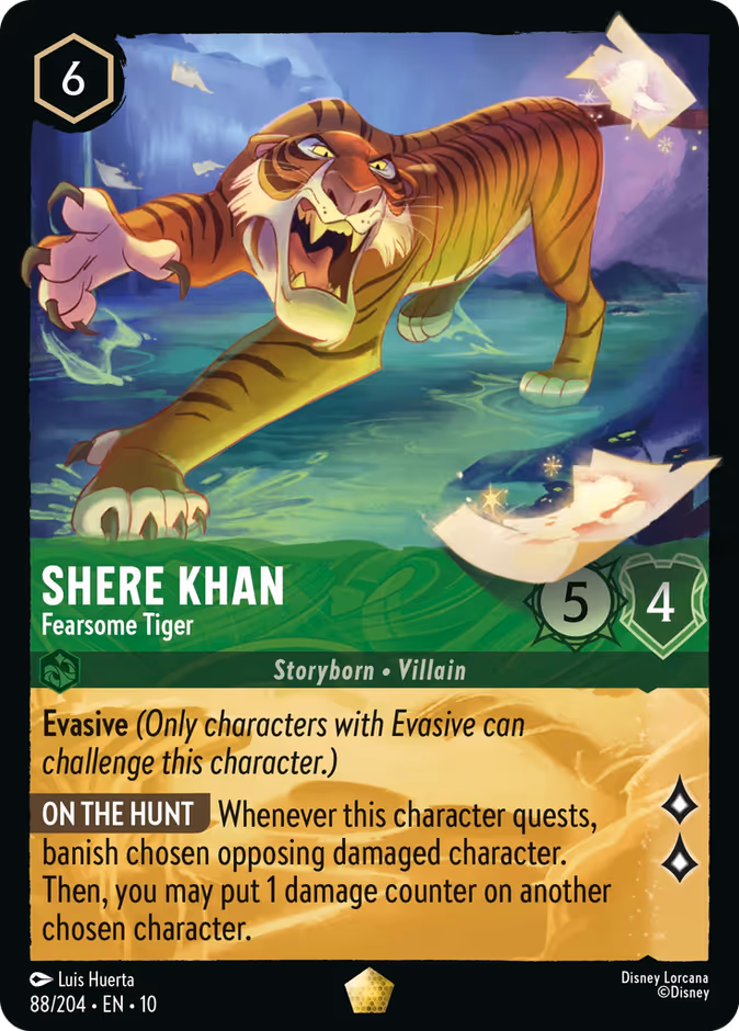 Shere Khan - Fearsome Tiger 88/204