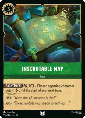 Inscrutable Map (10WHI 99) Whispers in the Well