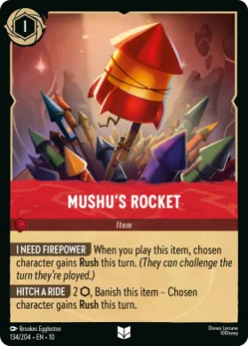 Mushu's Rocket (10WHI 134) Whispers in the Well
