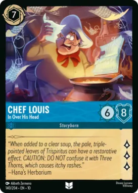 Chef Louis (10WHI 140) Whispers in the Well
