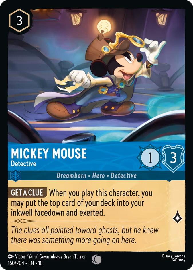 Mickey Mouse (10WHI 160) Whispers in the Well