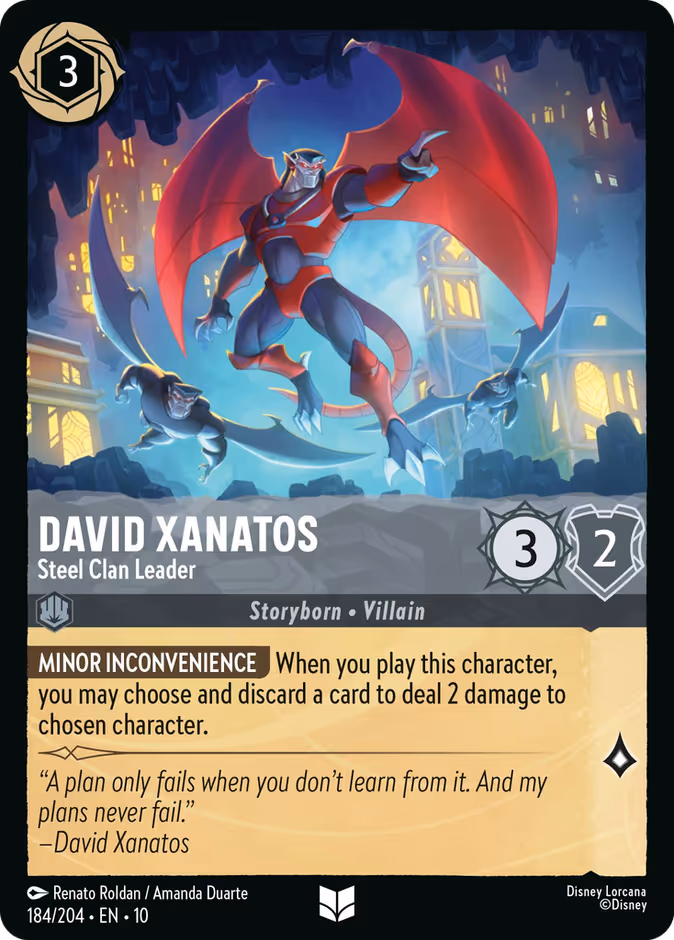 David Xanatos (10WHI 184) Whispers in the Well