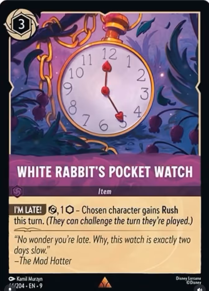 White Rabbit's Pocket Watch (9FAB 66) Fabled