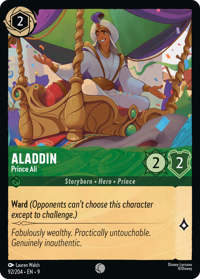Aladdin (9FAB 92) Fabled