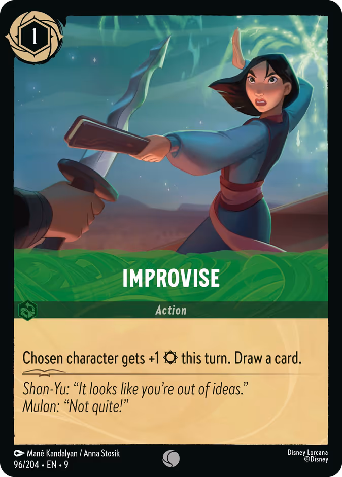 Improvise (9FAB 96) Fabled