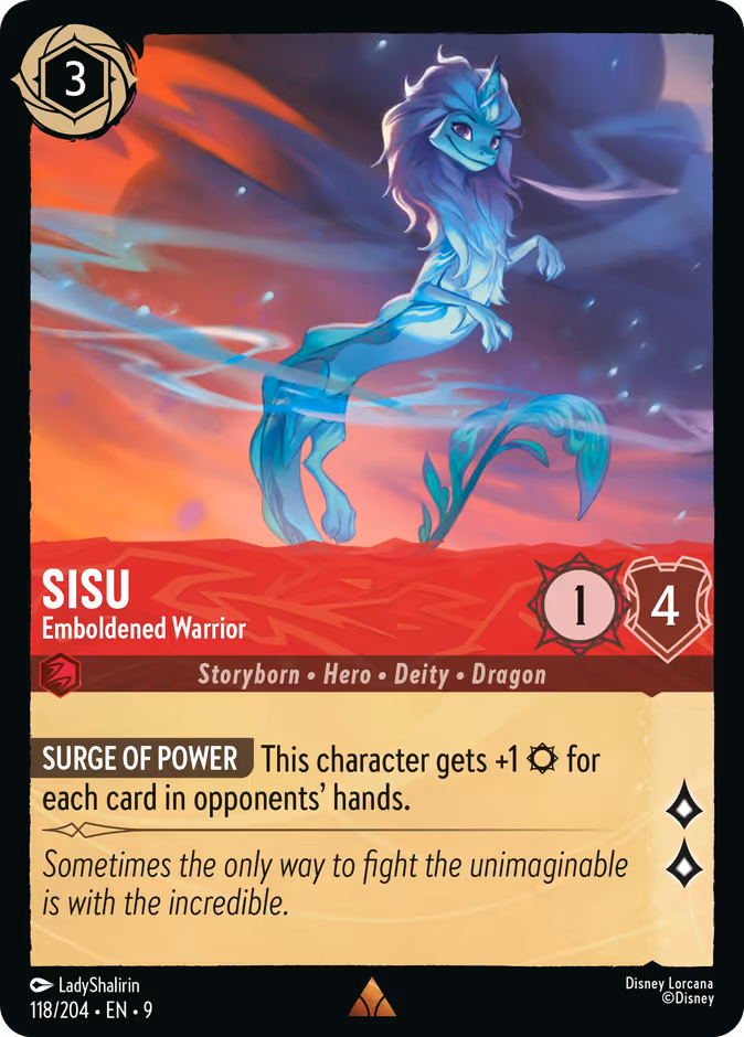 Sisu (9FAB 118) Fabled