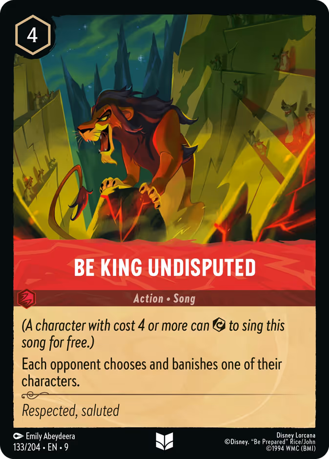 Be King Undisputed (9FAB 133) Fabled