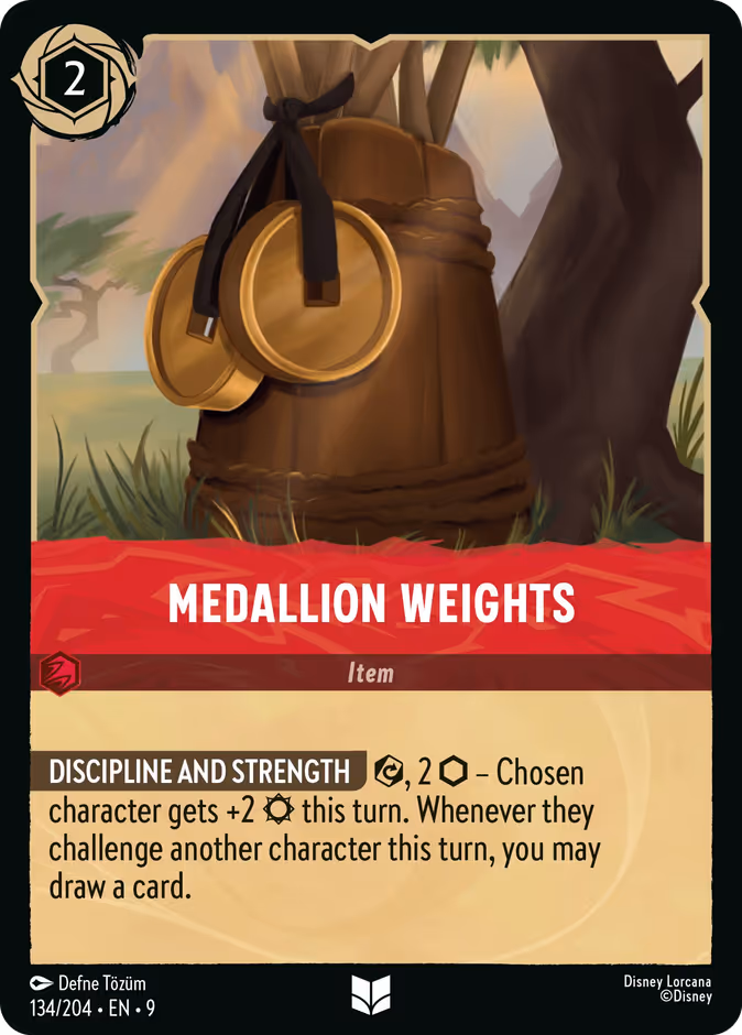 Medallion Weights (9FAB 134) Fabled
