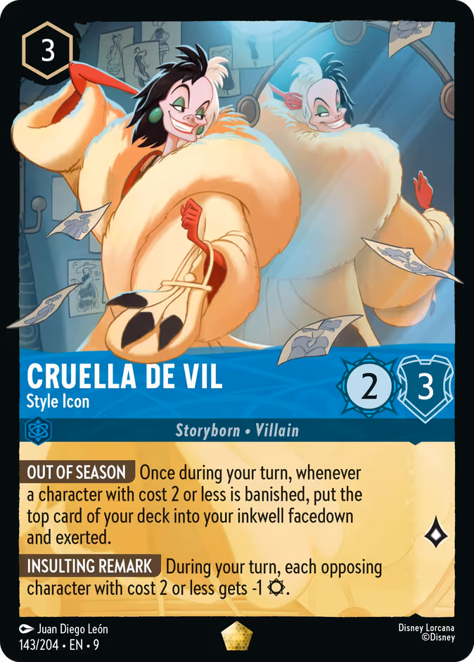 Cruella De Vil (9FAB 143) Fabled