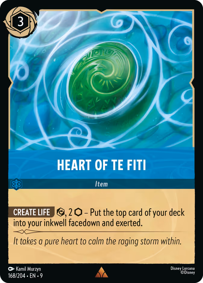 Heart of Te Fiti (9FAB 168) Fabled