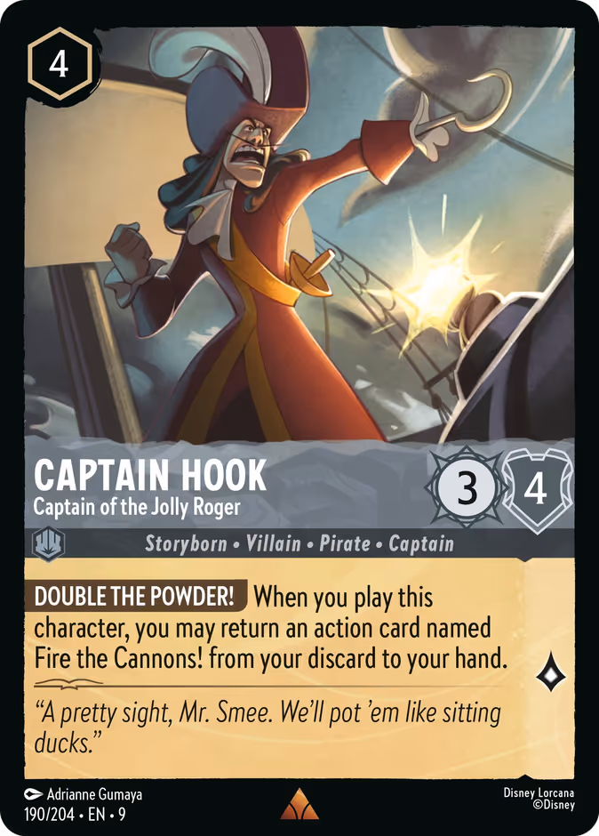 Captain Hook (9FAB 190) Fabled