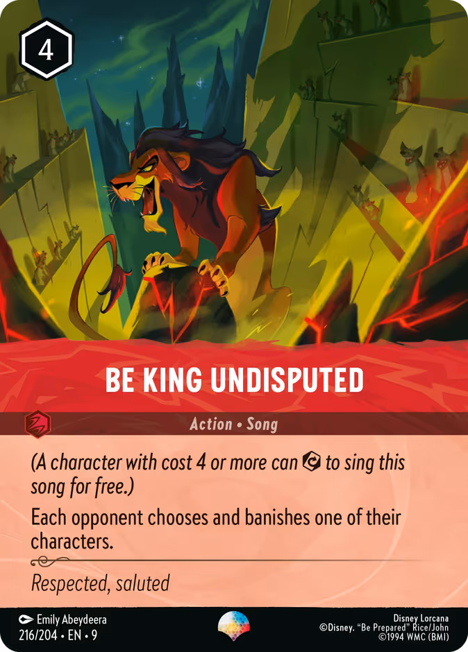 Be King Undisputed (9FAB 216) Fabled