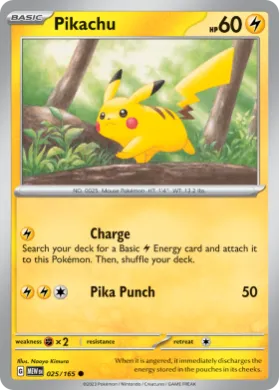 Pikachu (MEW 25) 151