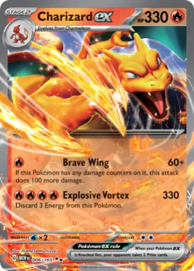 Charizard ex (MEW 6) 151