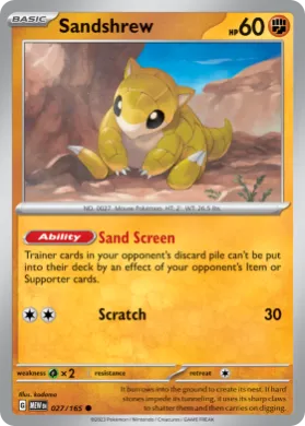 Sandshrew (MEW 27) 151