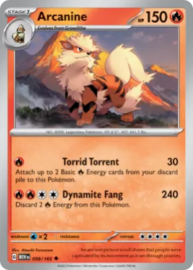 Arcanine (MEW 59) 151