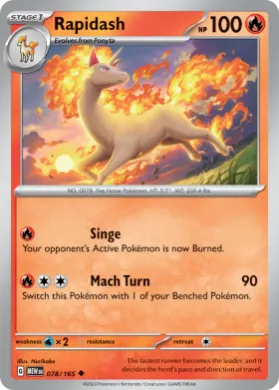 Rapidash (MEW 78) 151