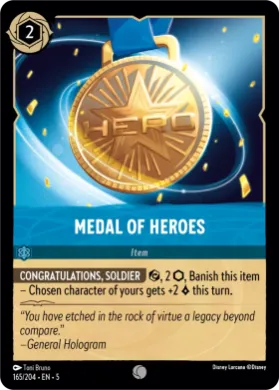 Medal of Heroes (5SSK 165) Shimmering Skies