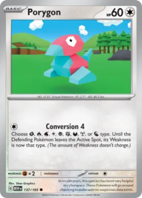 Porygon (MEW 137) 151