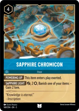 Sapphire Chromicon (5SSK 168) Shimmering Skies