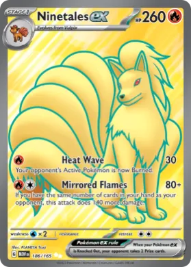 Ninetales ex (MEW 186) 151