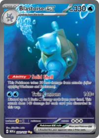 Blastoise ex (MEW 200) 151