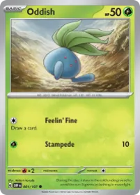 Oddish (OBF 1) Obsidian Flames