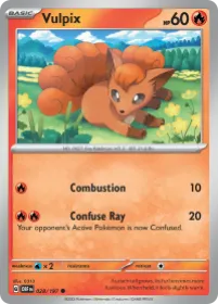 Vulpix (OBF 28) Obsidian Flames