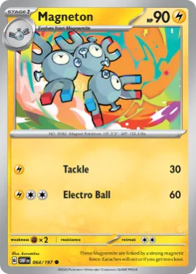 Magneton (OBF 64) Obsidian Flames