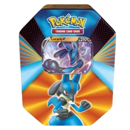 V Forces Tins: Lucario V Tin