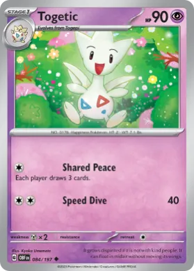 Togetic (OBF 84) Obsidian Flames