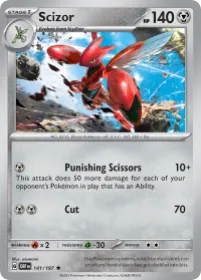 Scizor (OBF 141) Obsidian Flames