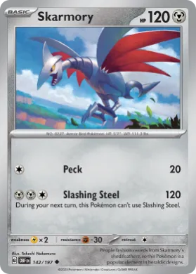 Skarmory (OBF 142) Obsidian Flames