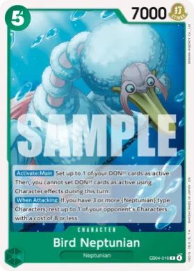 Bird Neptunian (OP14 EB04-016) The Azure Sea's Seven