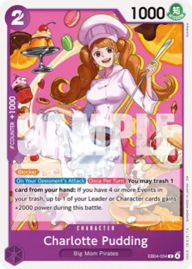 Charlotte Pudding (OP14 EB04-034) The Azure Sea's Seven