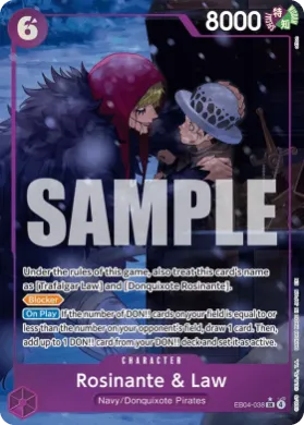 Rosinante & Law (OP14 EB04-038) The Azure Sea's Seven