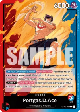 Portgas.D.Ace (OP13 OP13-002) Carrying on His Will