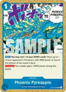 Phoenix Pyreapple (OP13 OP13-058) Carrying on His Will