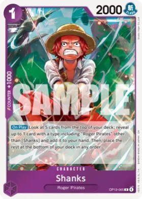 Shanks (OP13 OP13-065) Carrying on His Will
