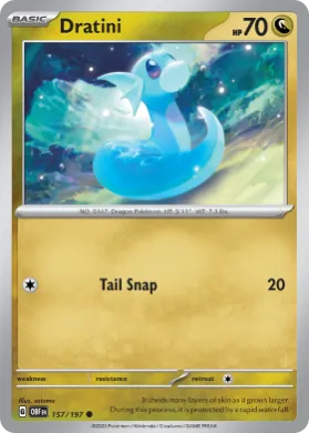 Dratini (OBF 157) Obsidian Flames