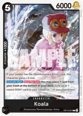 Koala (OP13 OP13-081) Carrying on His Will