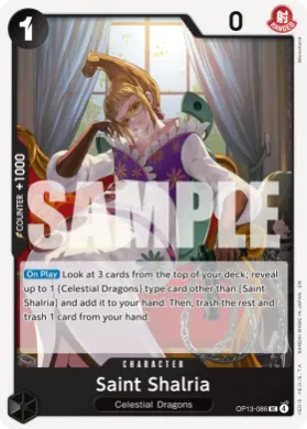 Saint Shalria (OP13 OP13-086) Carrying on His Will