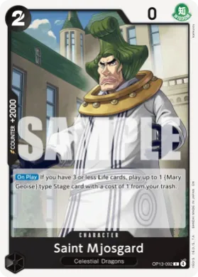 Saint Mjosgard (OP13 OP13-092) Carrying on His Will