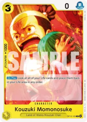 Kouzuki Momonosuke (OP13 OP13-105) Carrying on His Will